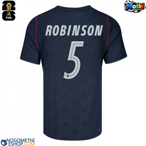 Moški Nogometni dresi Združene države Antonee Robinson #5 Gostujoči SP 2026 Kratek Rokav